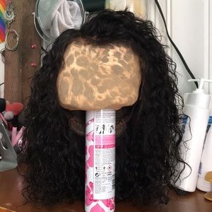 Lace Front Human Hair Wig 15” Naturally Curly